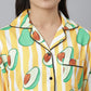 Stripes Avocado Nightwear (Women)