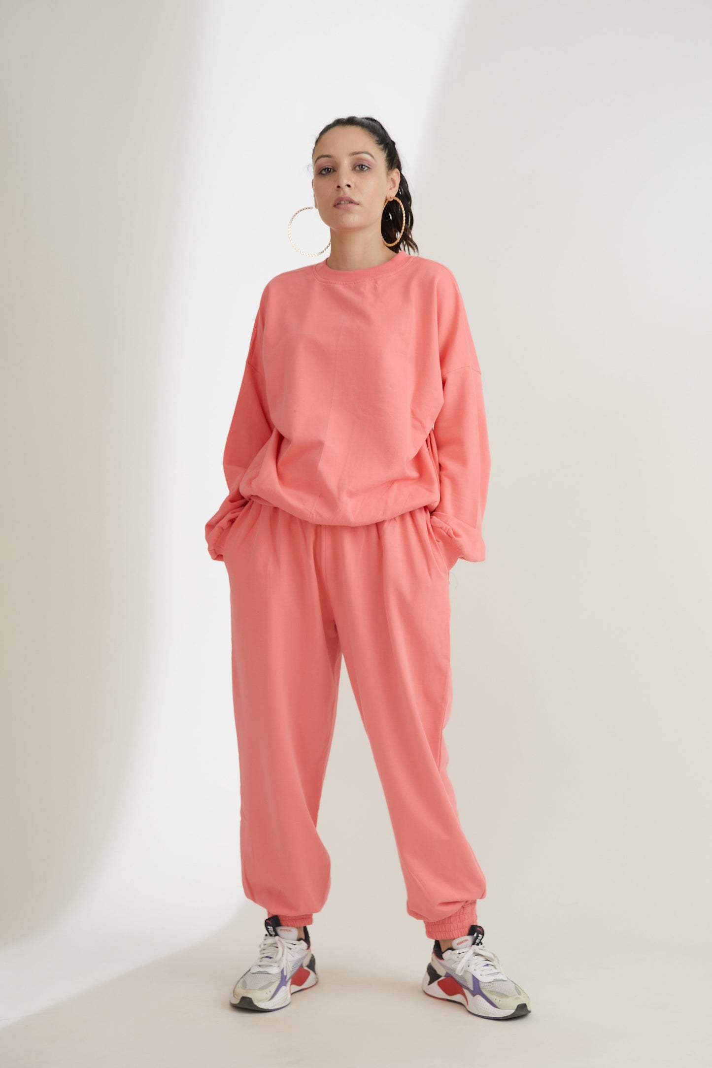 Feeling Peachy Sweatshirt Set (Women)