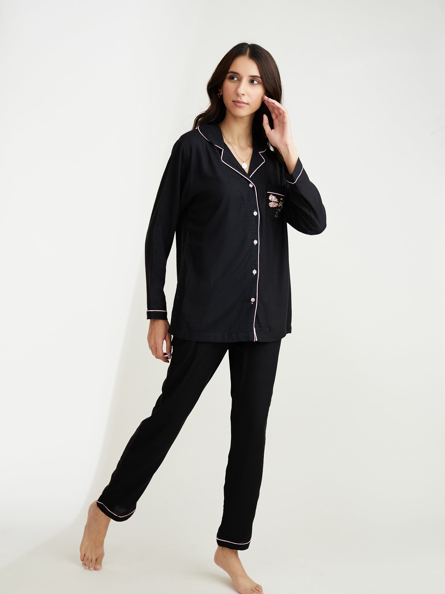 Womens best sale dark pyjamas