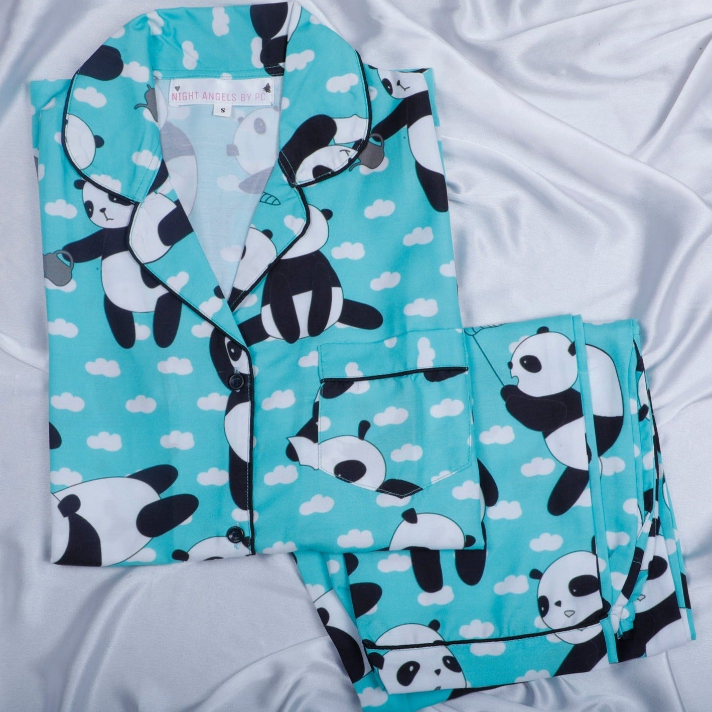 Big Panda Nightwear (Women) (Half Sleeves)