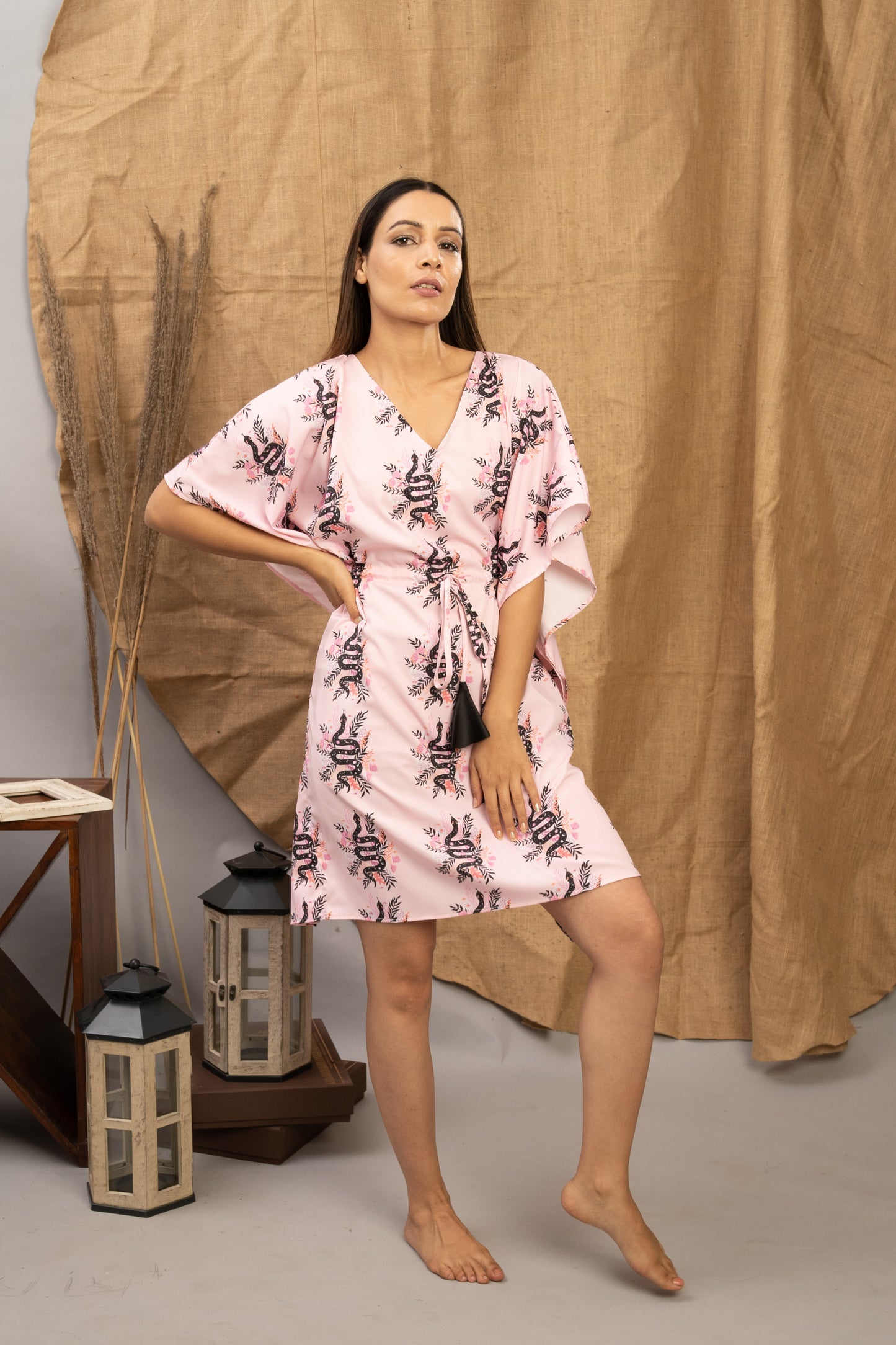 Snake Lover | The Zoey Collection | Cotton Printed Kaftan