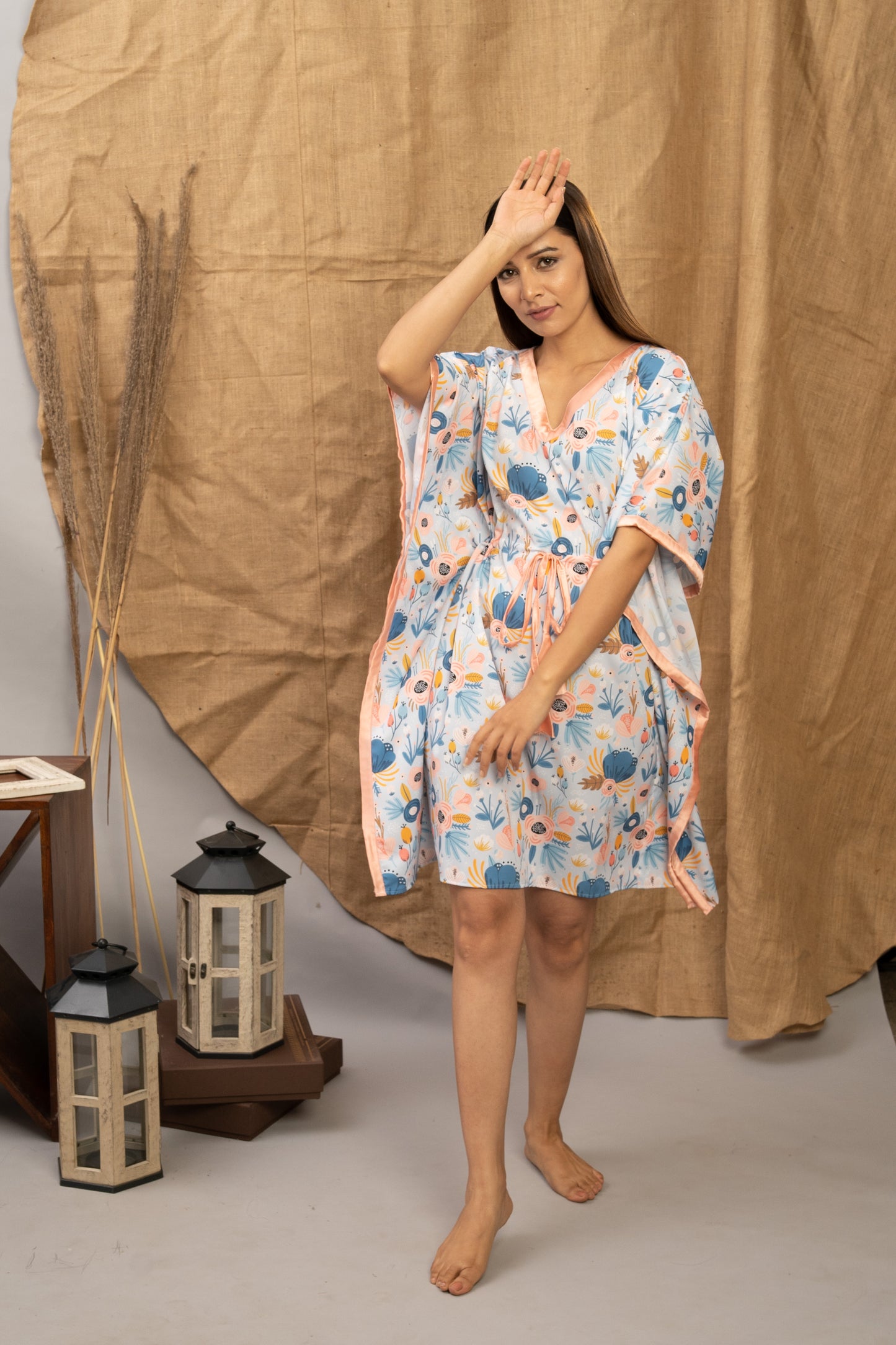 Floral Goddess | The Zoey Collection | Printed Kaftan