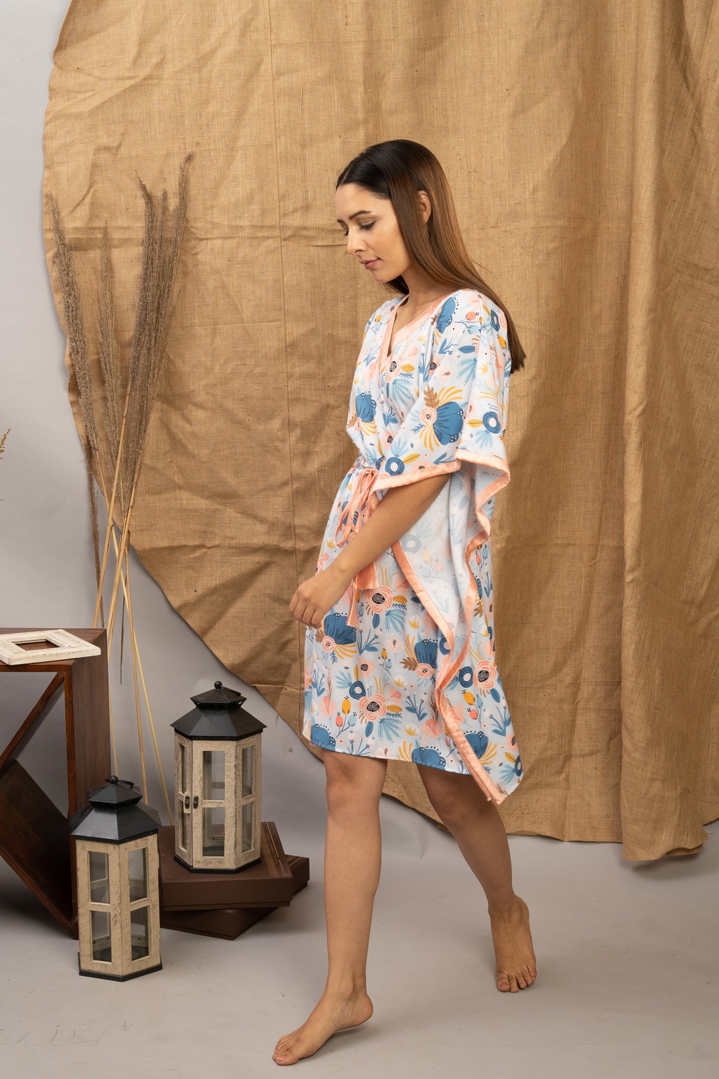 Floral Goddess | The Zoey Collection | Printed Kaftan