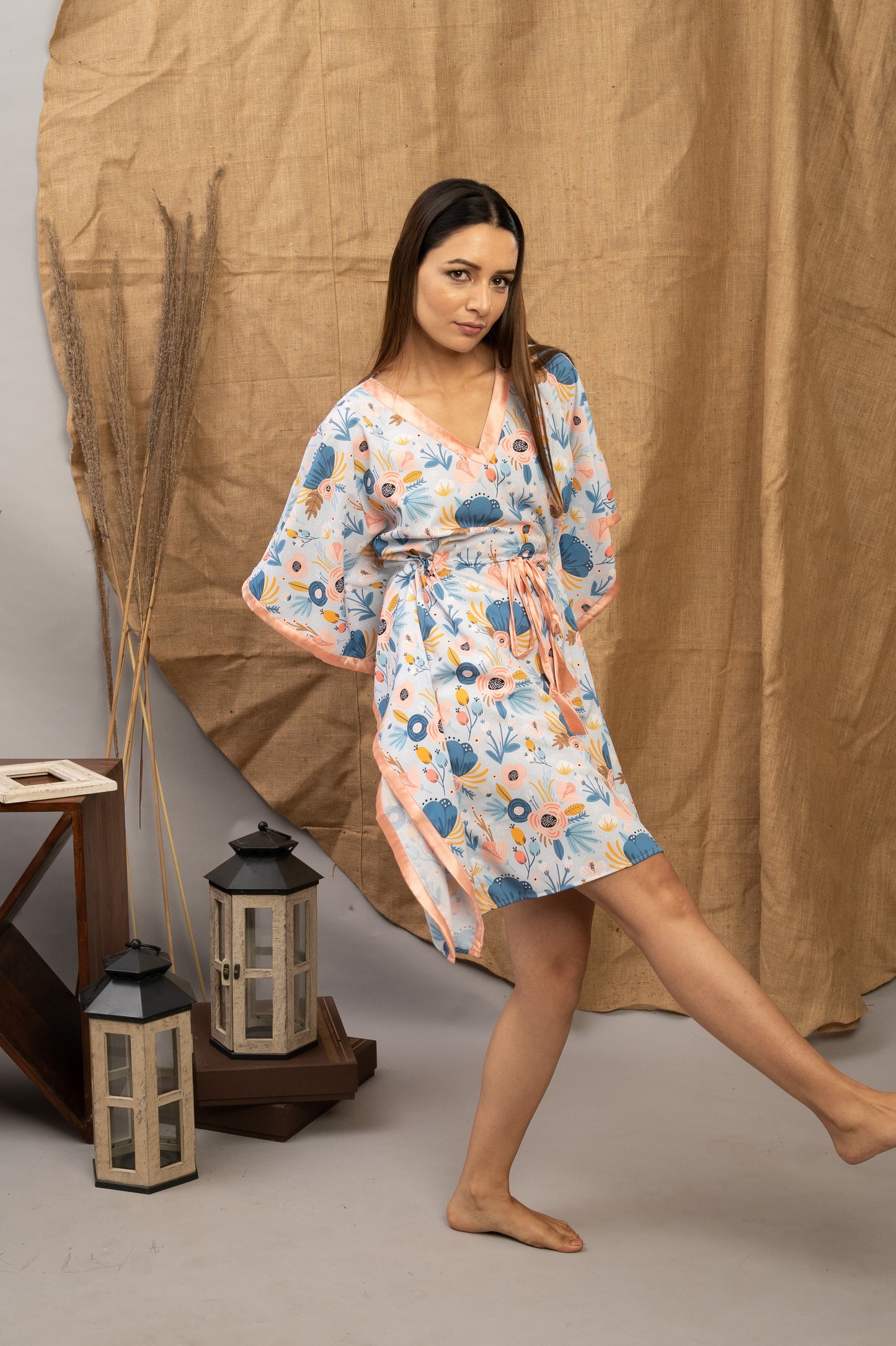 Floral Goddess | The Zoey Collection | Printed Kaftan