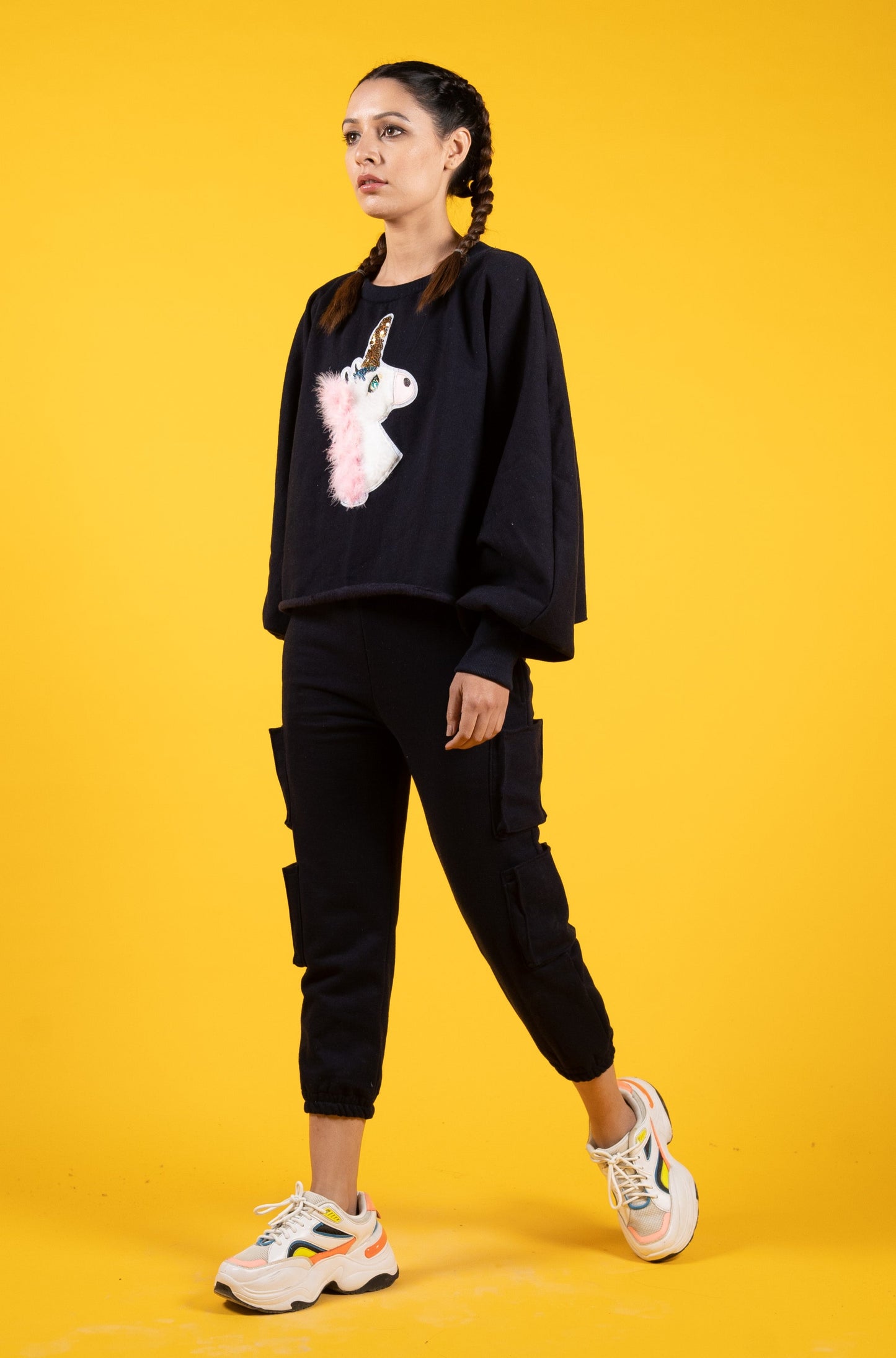 Get Set Unicorn Sweatshirt Set (Women)