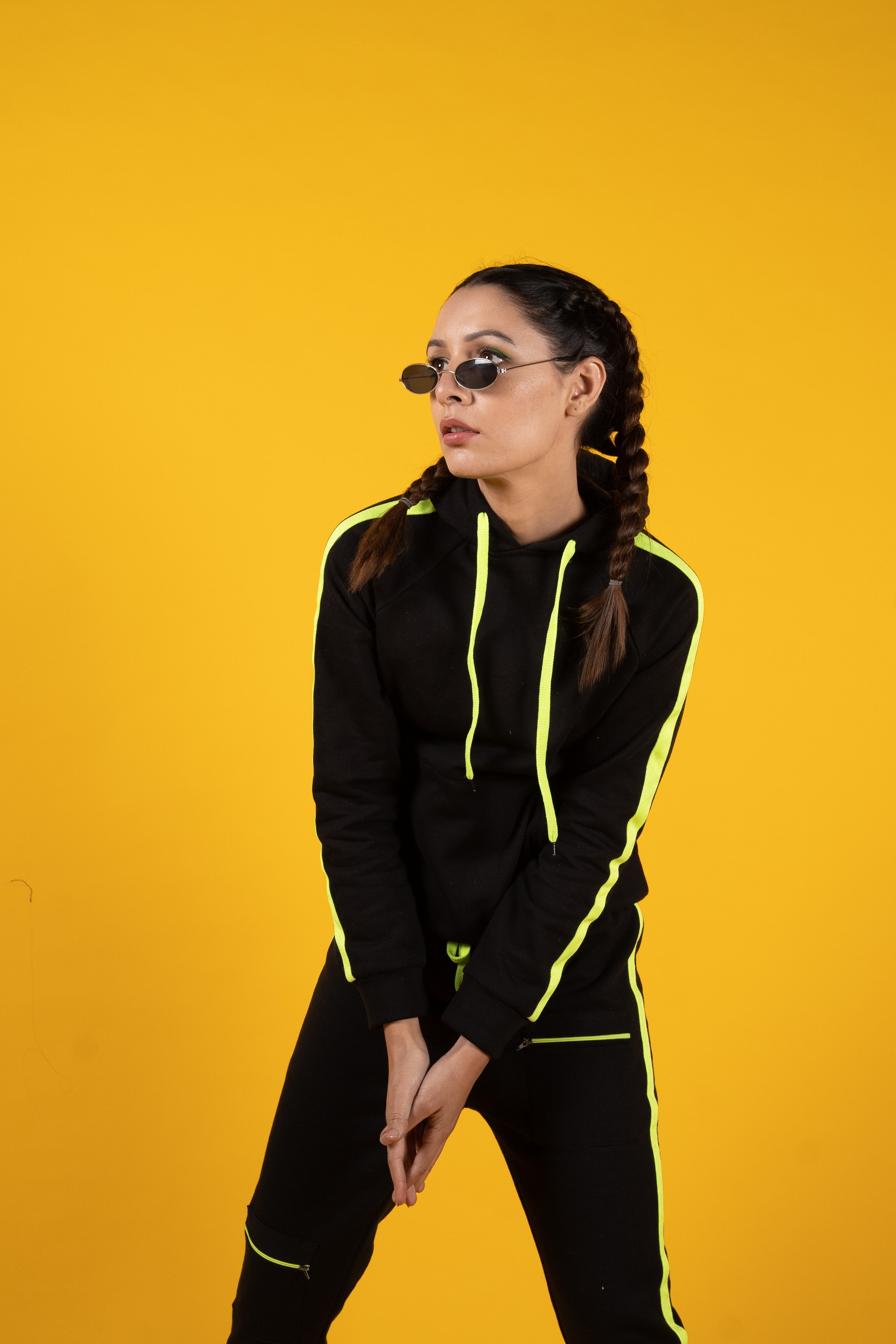 Neon best sale tracksuit womens