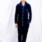 Blue Classic Velvet Nightwear (Men)