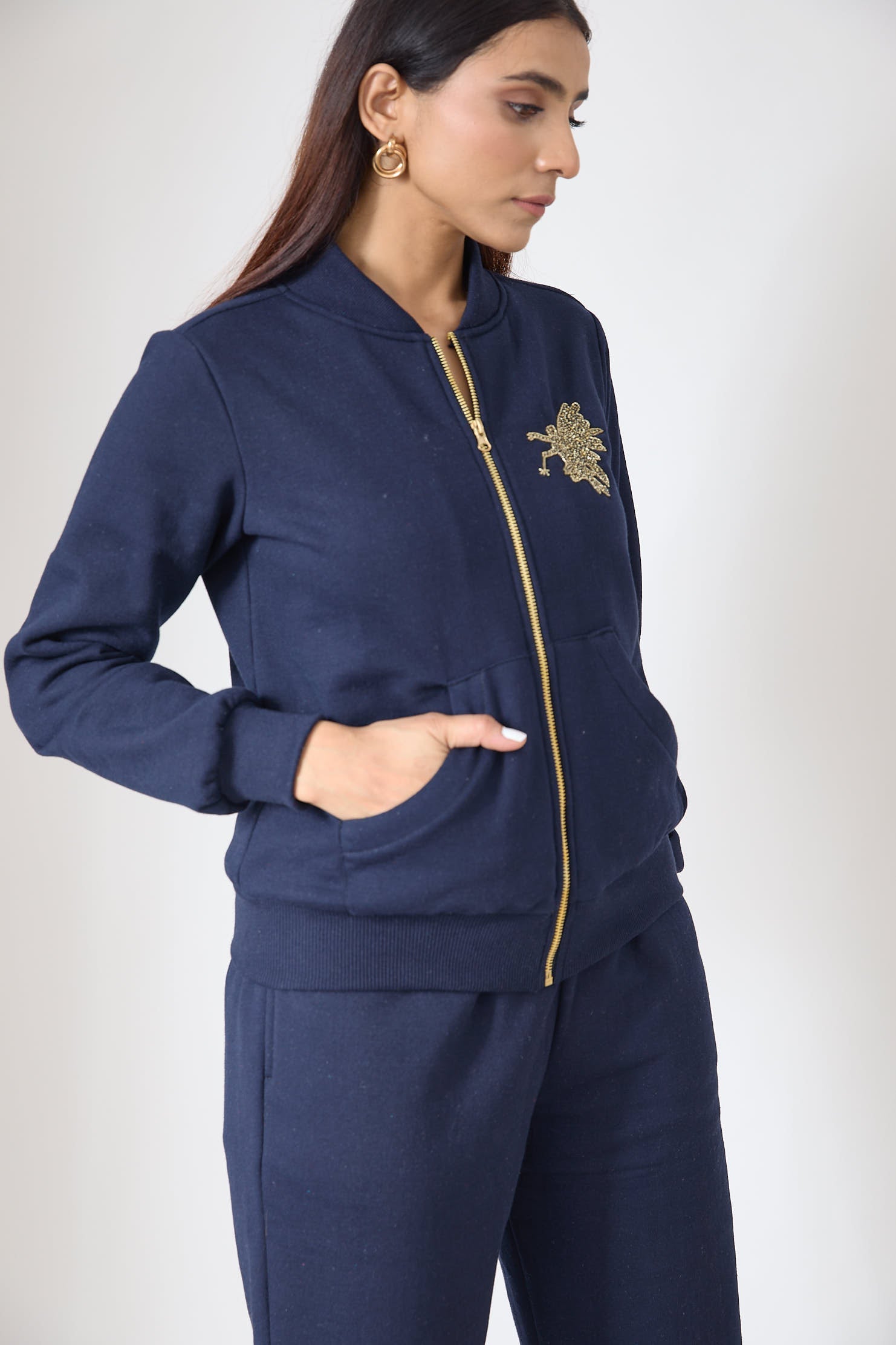 Gold on sale tracksuit womens