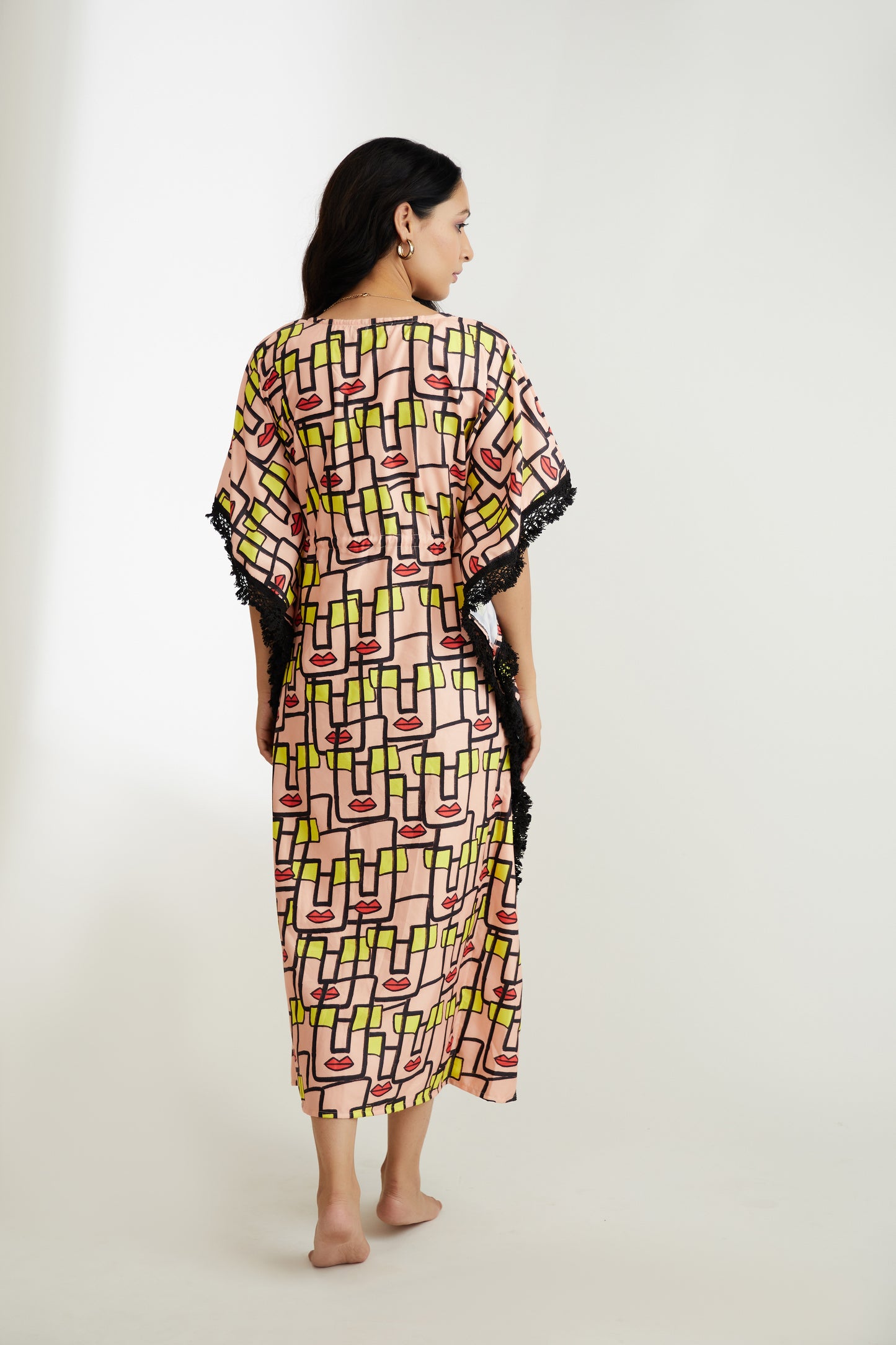 Faces | The Zoey Collection | Printed Kaftan