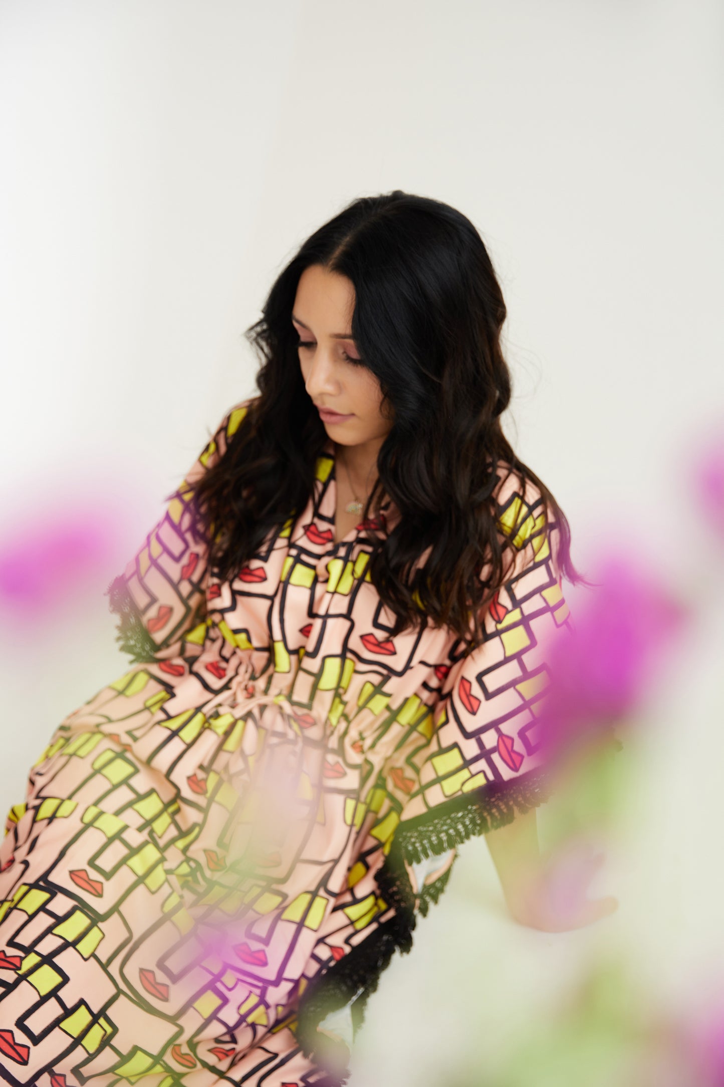 Faces | The Zoey Collection | Printed Kaftan