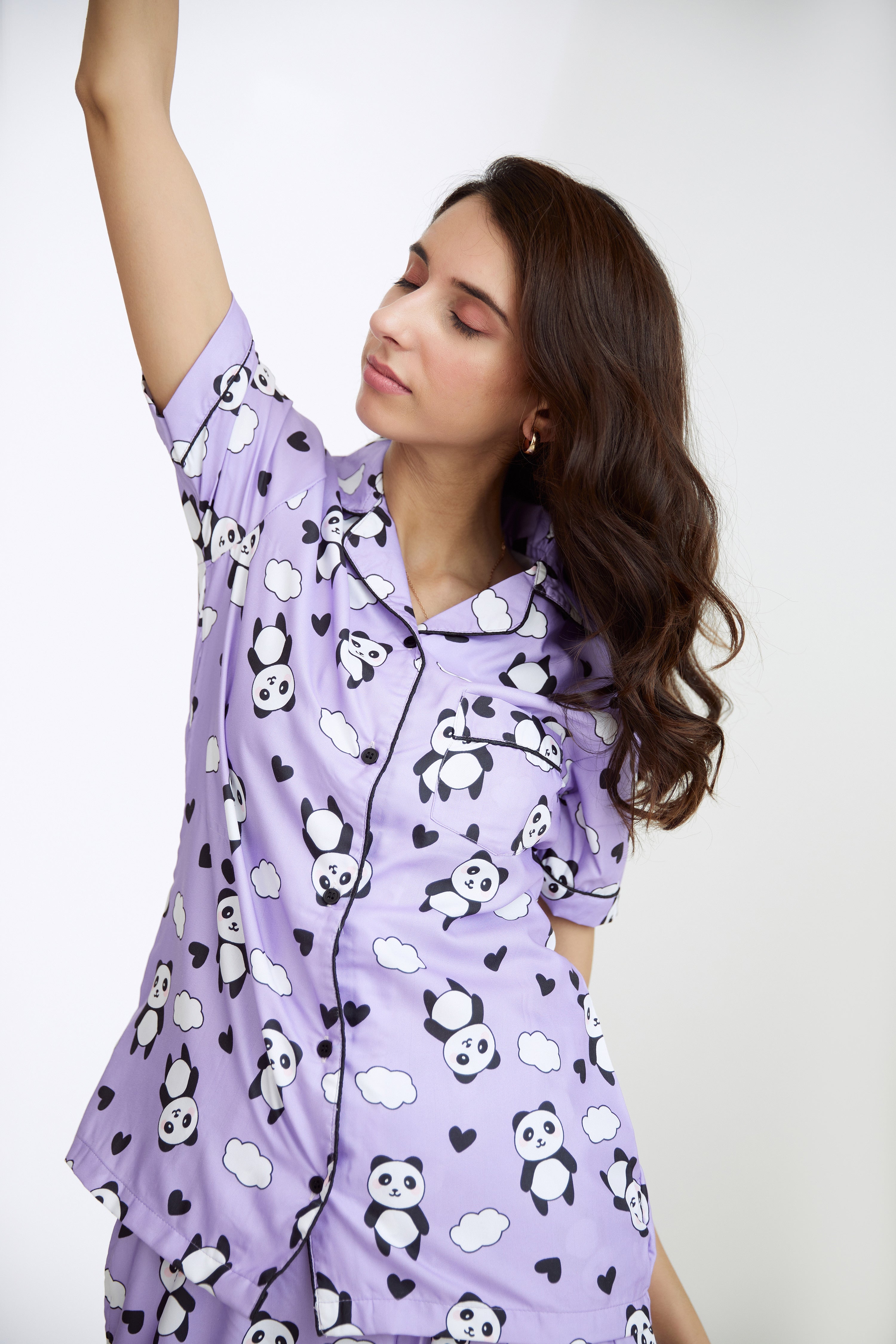 Panda store night dress